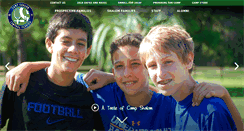 Desktop Screenshot of campshalom.net
